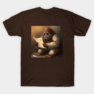 Bigfoot Got His DNA Report and Found Out He's Half Yeti T-Shirt